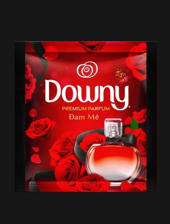 5 Gói Nước xả vải Downy nước hoa cao cấp hương đam mê
