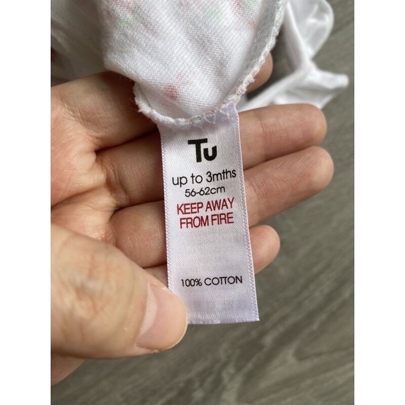 Body đùi ba lỗ hoa Tu cho bé gái