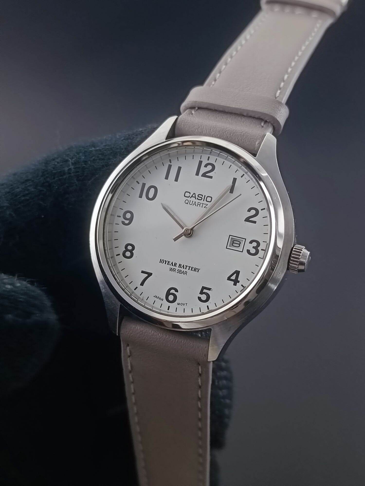 ĐỒNG HỒ NAM CASIO NHẬT, MÁY PIN, SIZE 40