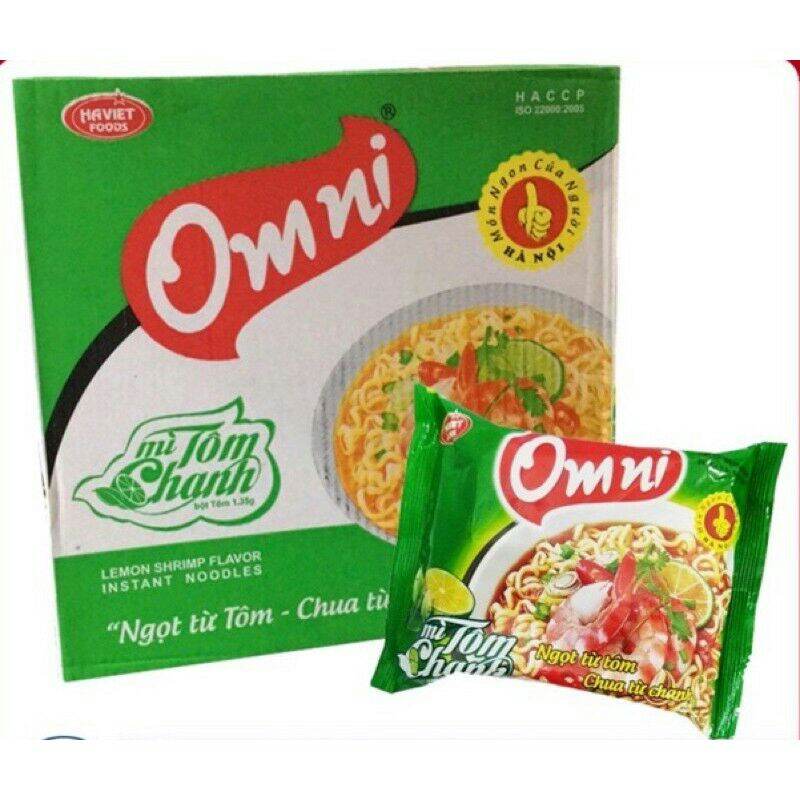 Thùng mì tôm omni 30 gói