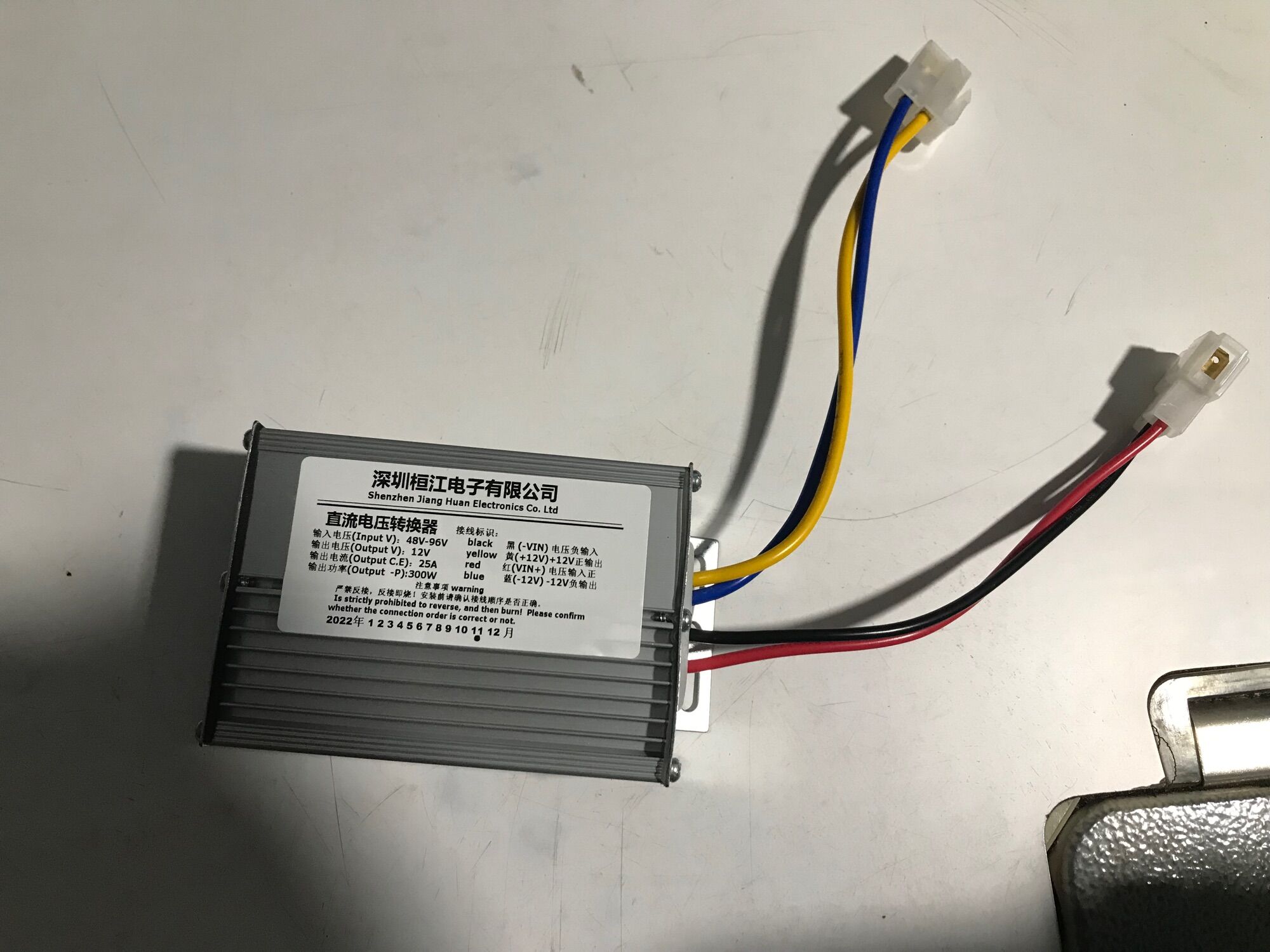Bộ hạ áp 48v-96v xuống 12v 25A