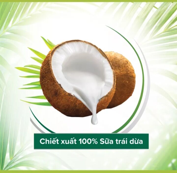 Dầu gội + xả palmolive sữa dừa 600ml