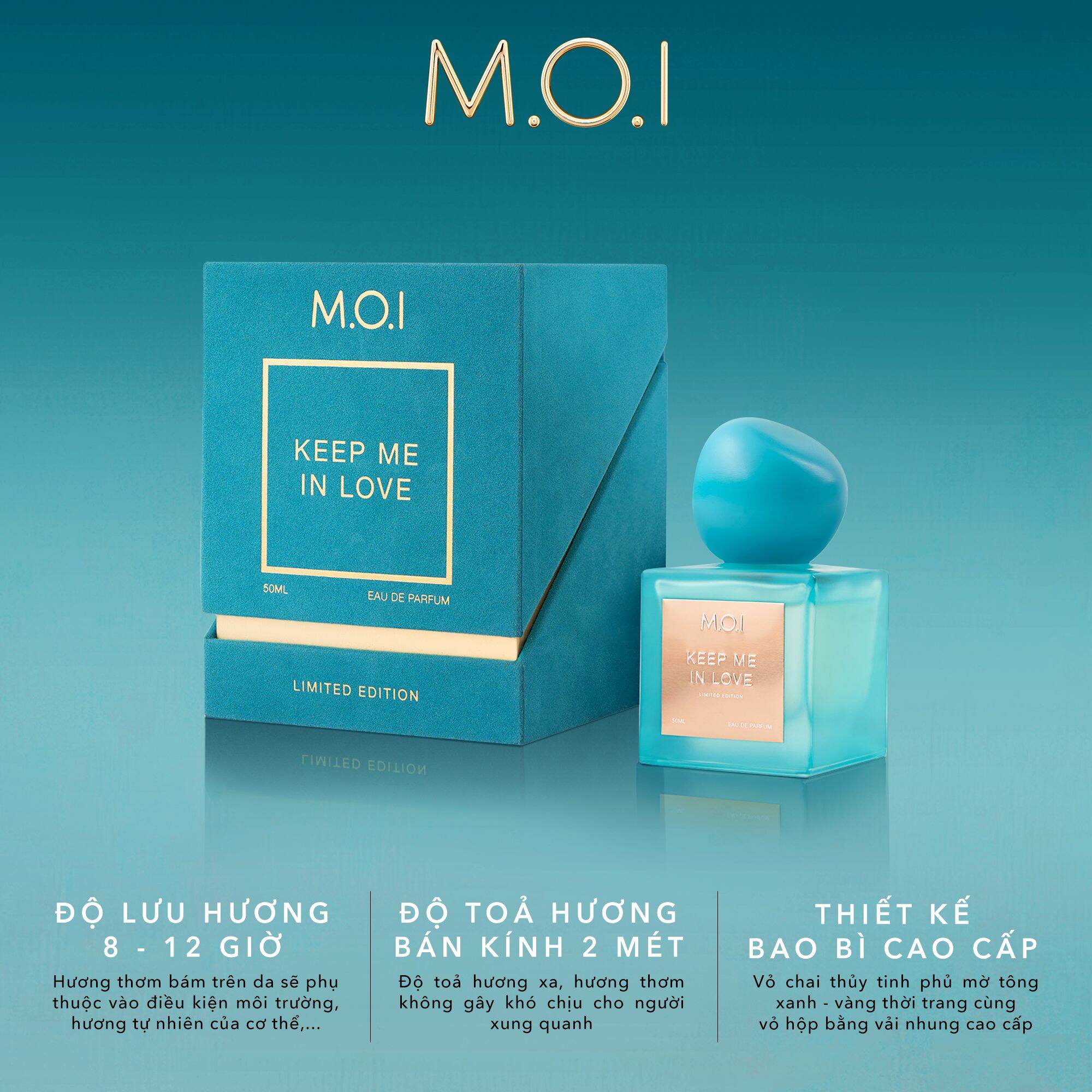 Tặng túi cói - nước hoa cao cấp unisex keep me in love 50ml phiên bản giới hạn