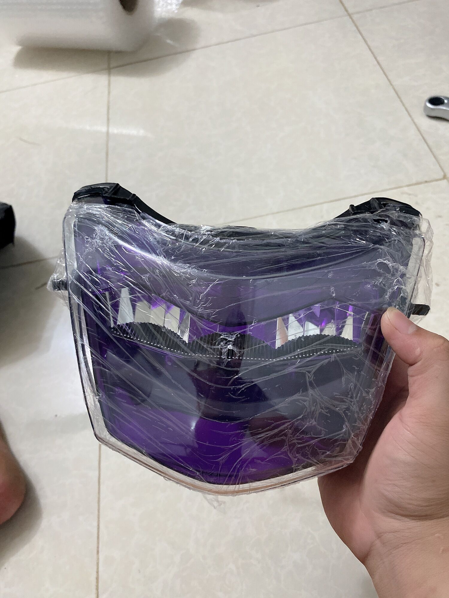 Đèn pha zinpat 2 Tầng Tím Cho Wave A