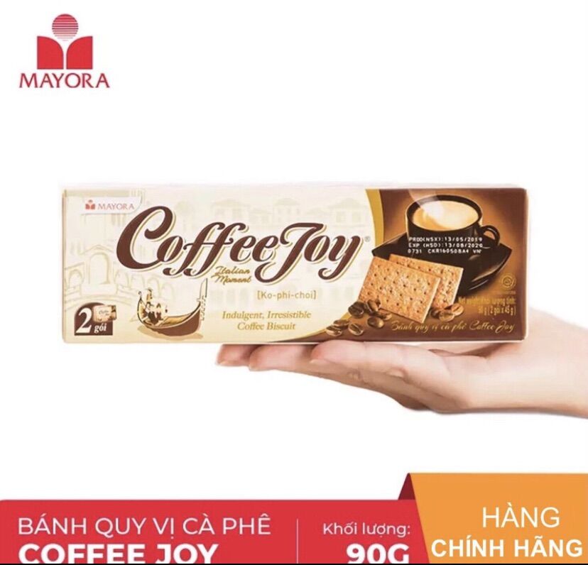 COMBO 2 GÓI BÁNH QUY COFFEE JOY MAYORA