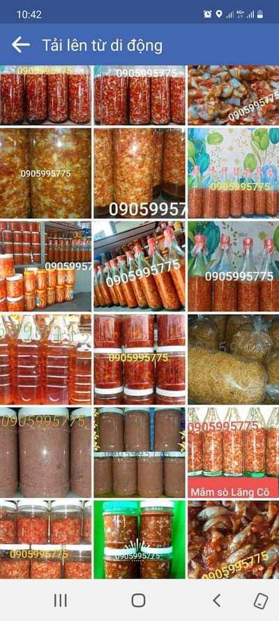 Mắm sò hũ đại 700gr