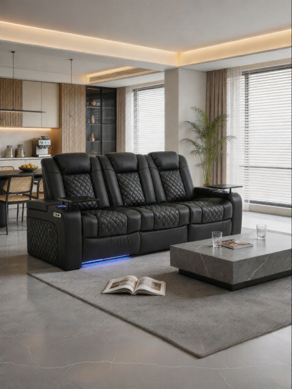 Louis Donne | Electric Multifunction Leather Sofa Giá 24,077,000 Đồng*Miễn phí vận chuyển