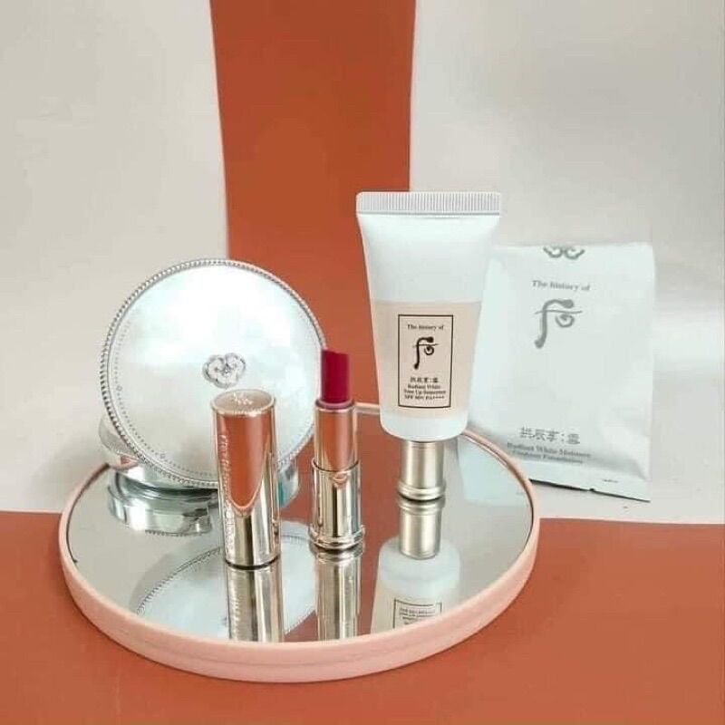 Phấn nước Whoo dưỡng trắng da Radiant White Moisture Cushion Foundation