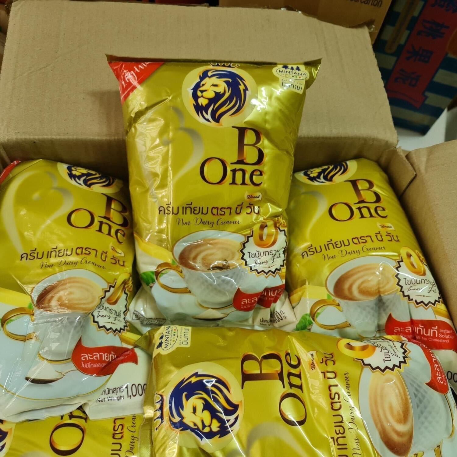Sỉ 1 thùng 12 gói/ 12kg bột kem béo b one/ bột sữa béo bone thái lan || nguyên liệu làm trà sữa