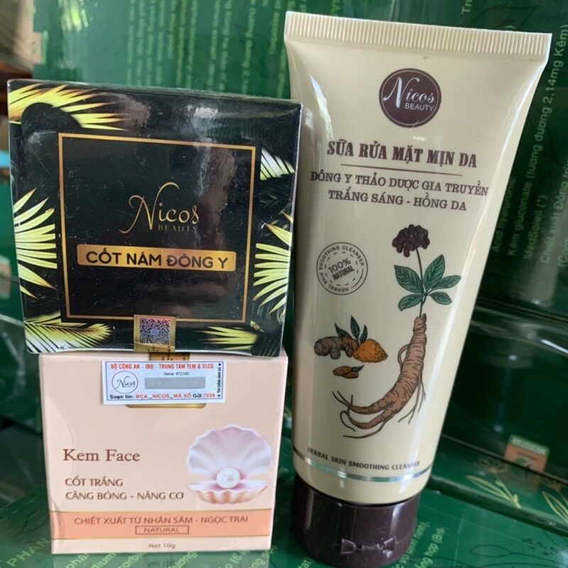 (MẪU MỚI) Cốt Nám Đông Y Nicos-Chính Hãng 100%