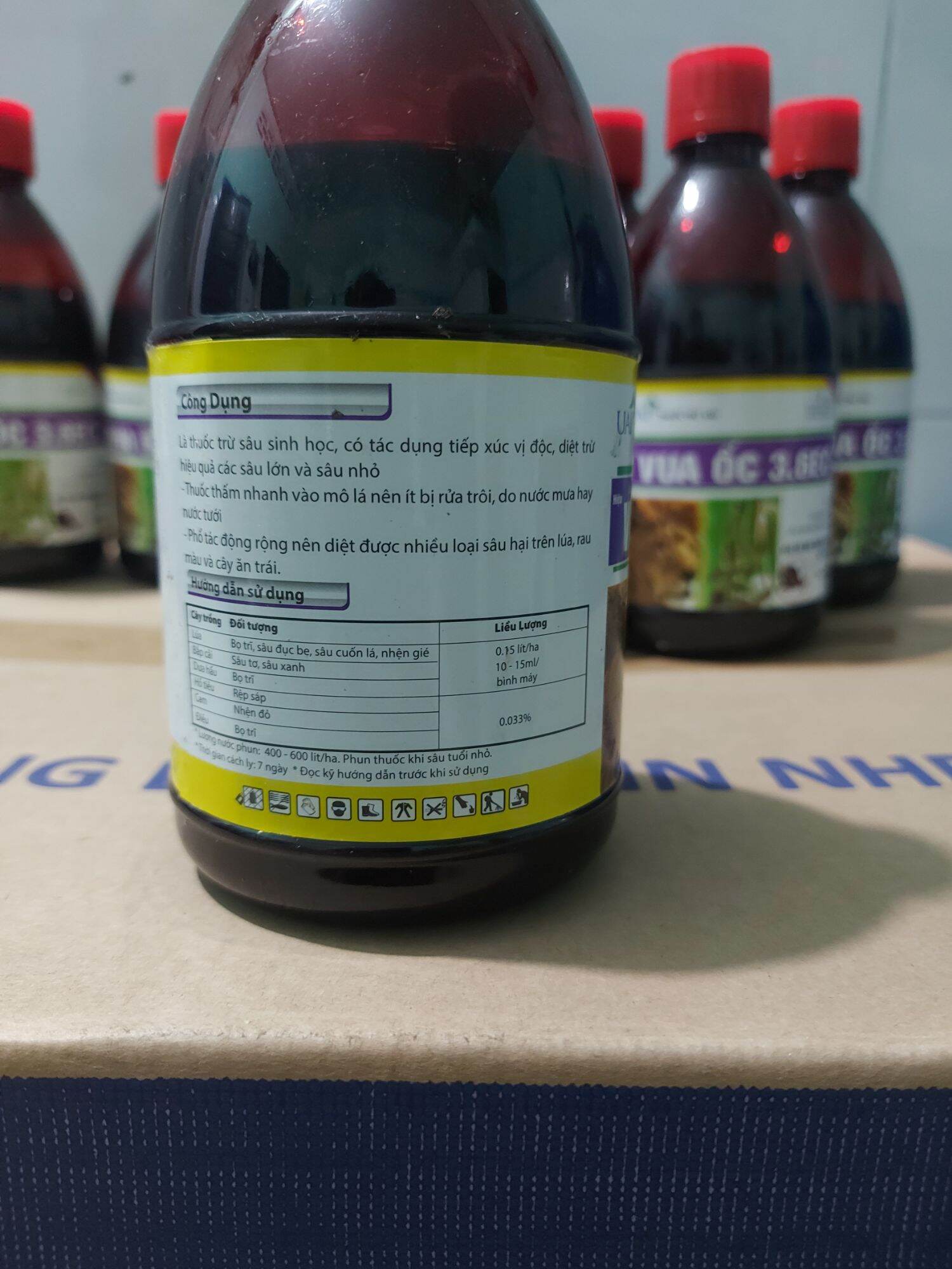 Thuốc trừ Ốc Bươu Vàng 3.6EC-450ML ( VUA ỐC 3.6)- NƯỚC ĐẶC