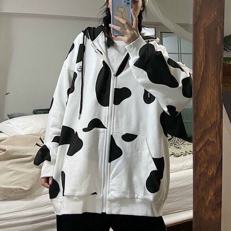Áo khoác nỉ ngoại bò sữa cực hót cho giới trẻ DPTP20