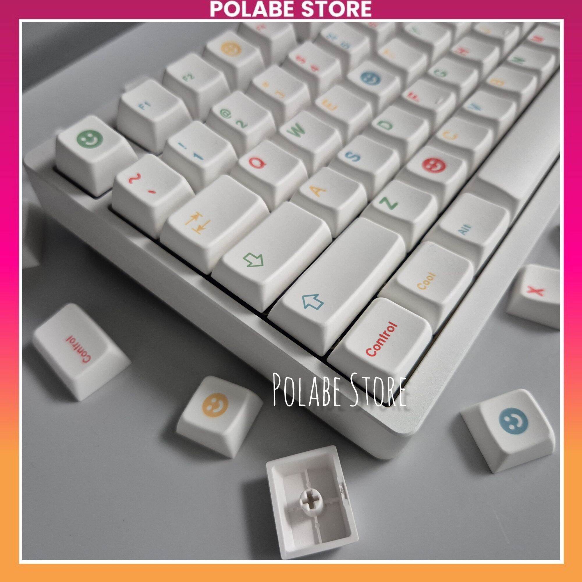 Keycap MDA Cool Kid profile PBT bàn phím cơ Polabe Store