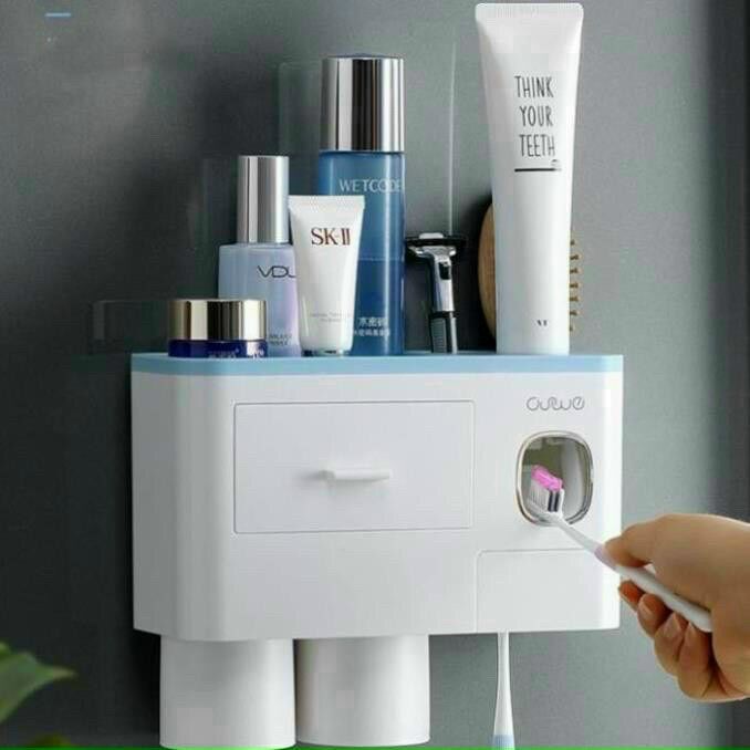 Bộ lấy kem đánh răng tự động kèm cốc