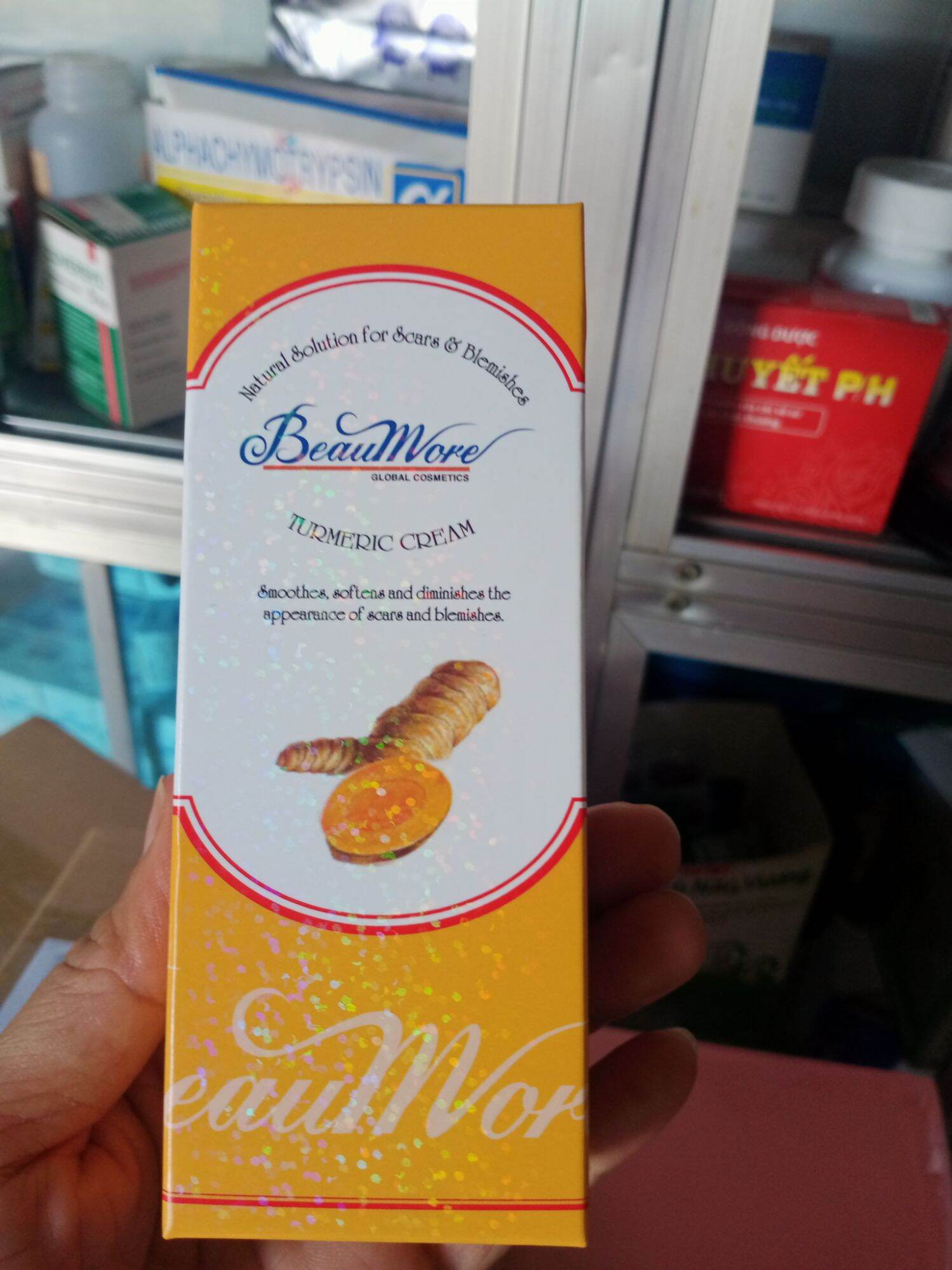 Kem nghệ ngăn ngừa mụn và sẹo thâm 40g