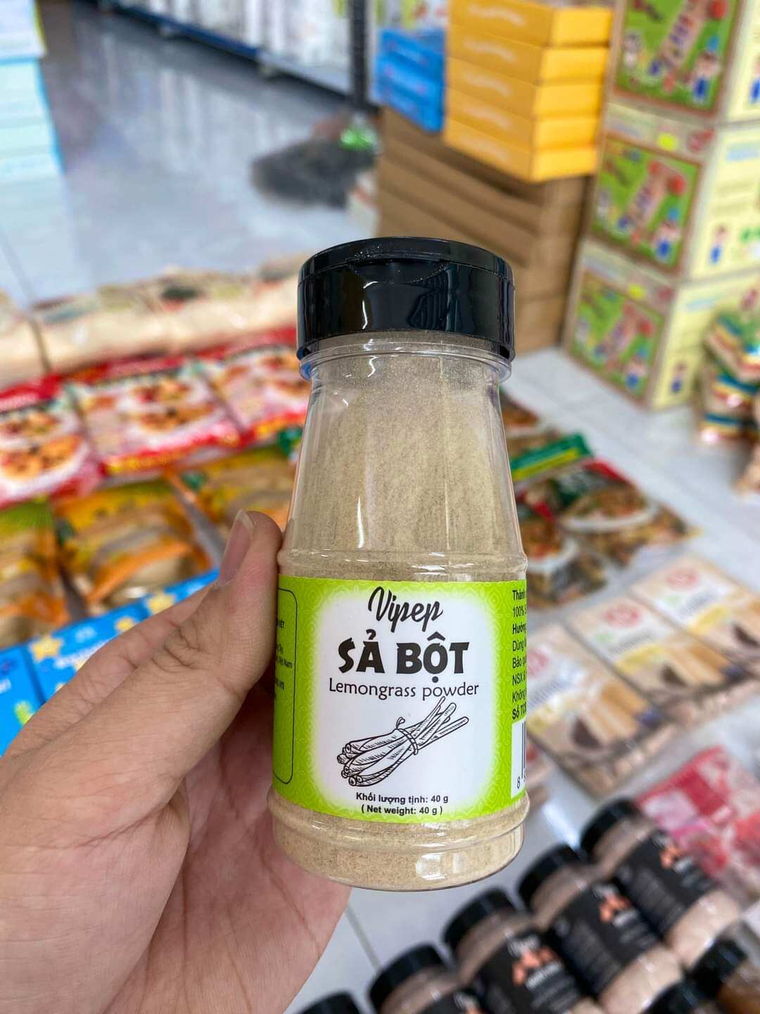 Bột gia vị Vipep - tỏi bột - hành bột - sả bột - nghệ bột