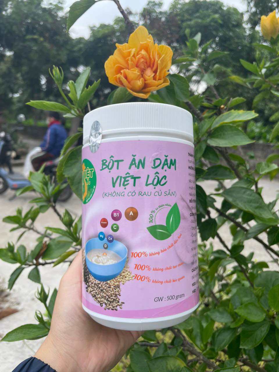 Bột ăn dặm Việt Lộc dành cho bé 4m tập ăn dặm ( date mới, hàng chính hãng )