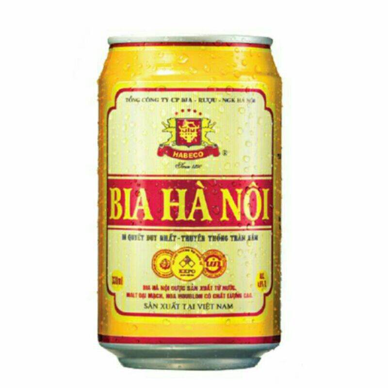 THÙNG 24LON  BIA HÀ NỘI