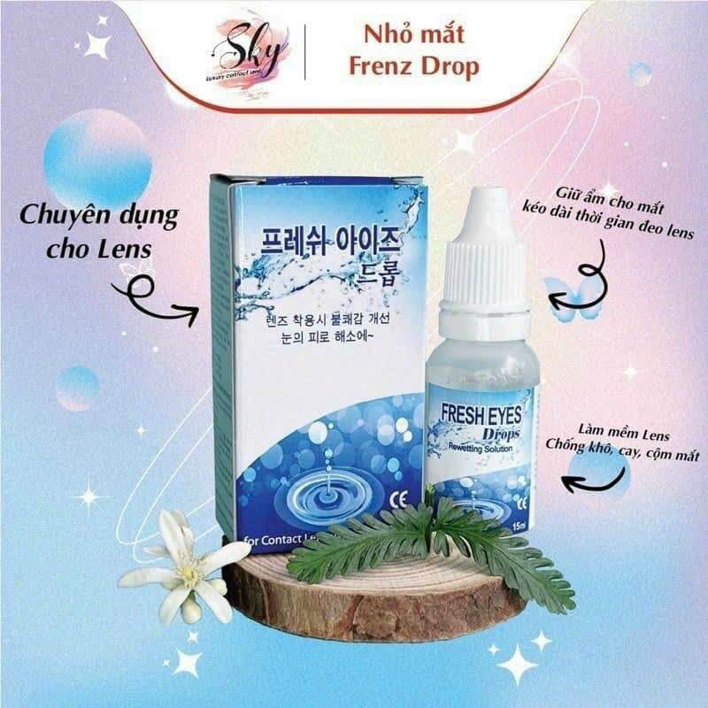 [HOT] 1 Cặp lens Hàn xuất Thái màu đẹp tuyển chọn, HSD 1 năm, dễ đeo không cộm mắt, giúp cửa sổ tâm hồn thêm thu hút, tặng kèm khay đơn lens mắt