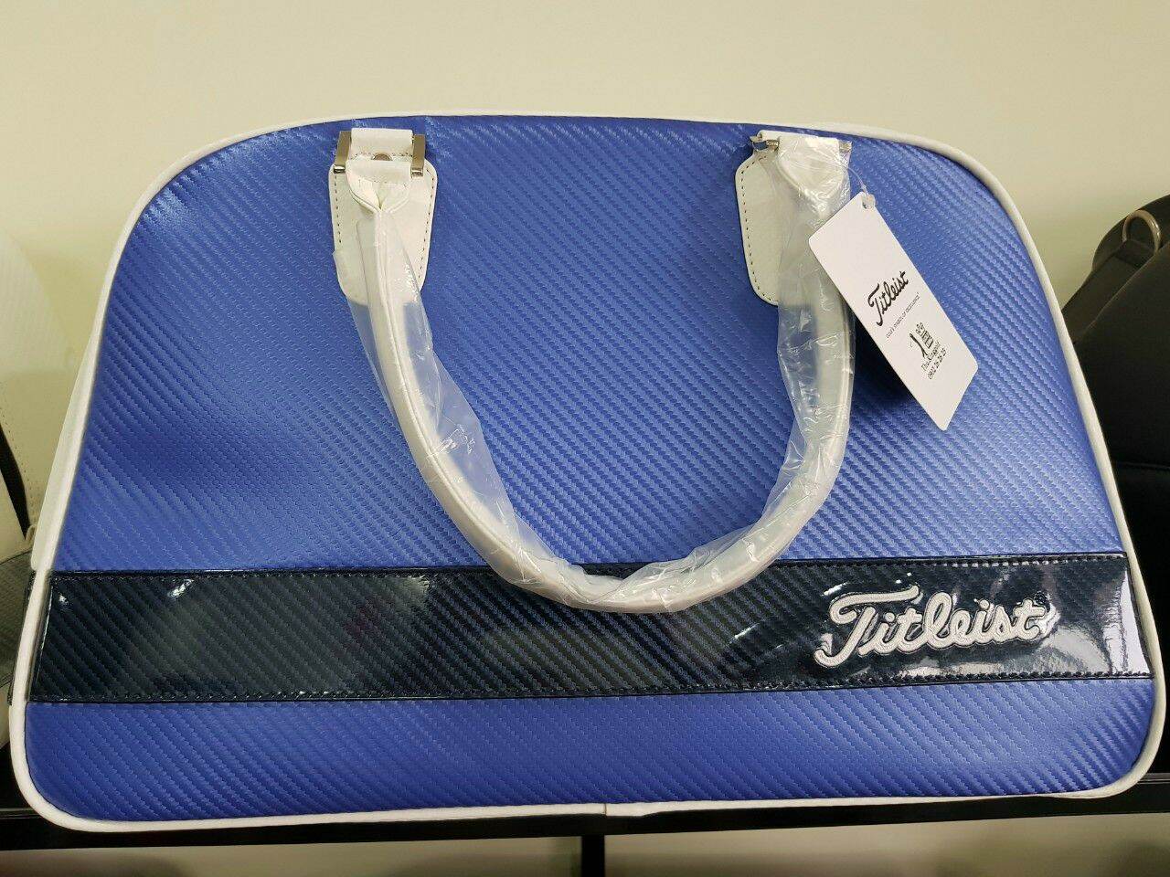 Túi Boston Titleist Da PU ( Xanh, Trắng,Đen )