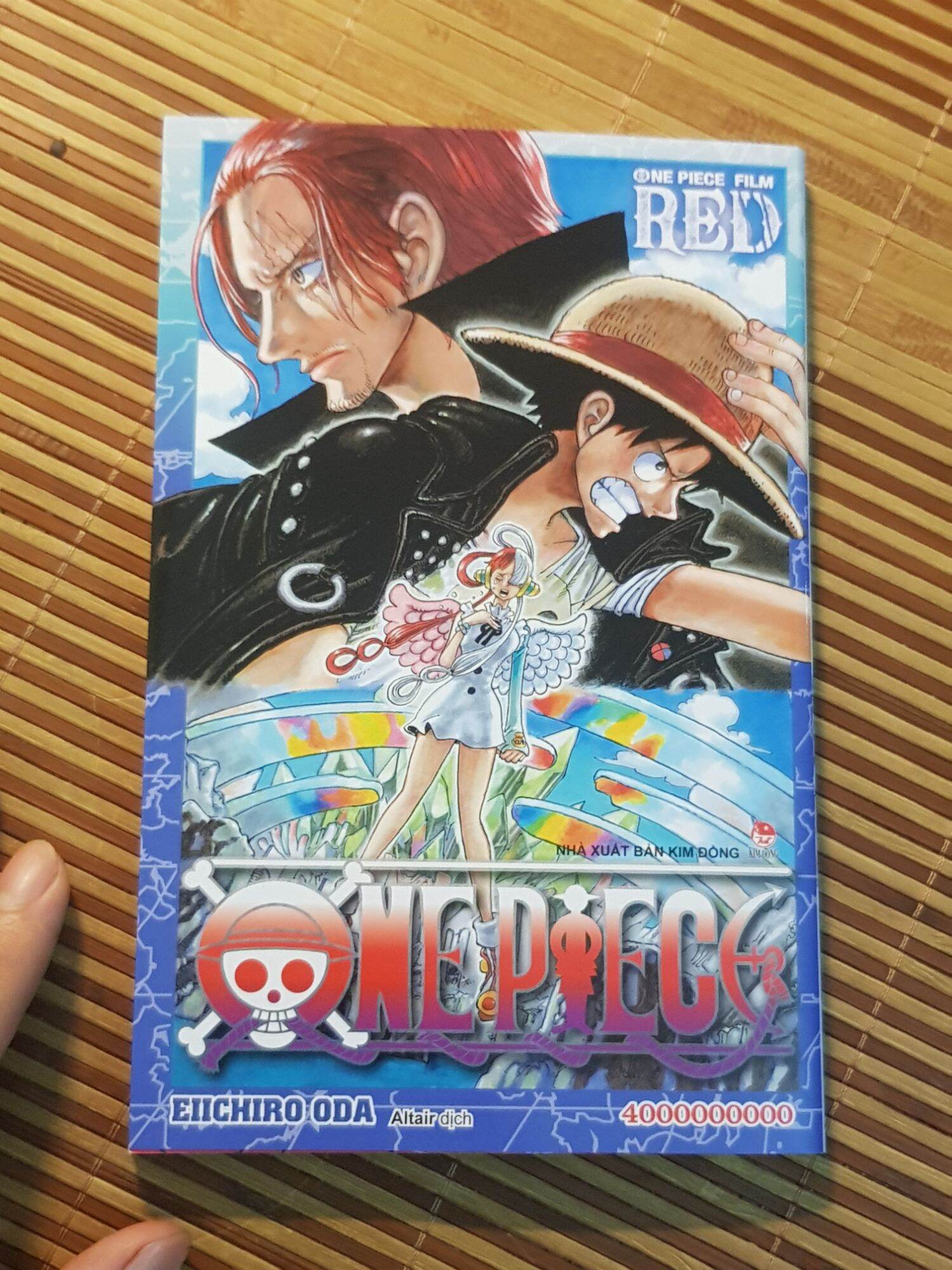 Combo 2 cuốn OP 4 tỷ + 4/4 one piece film red