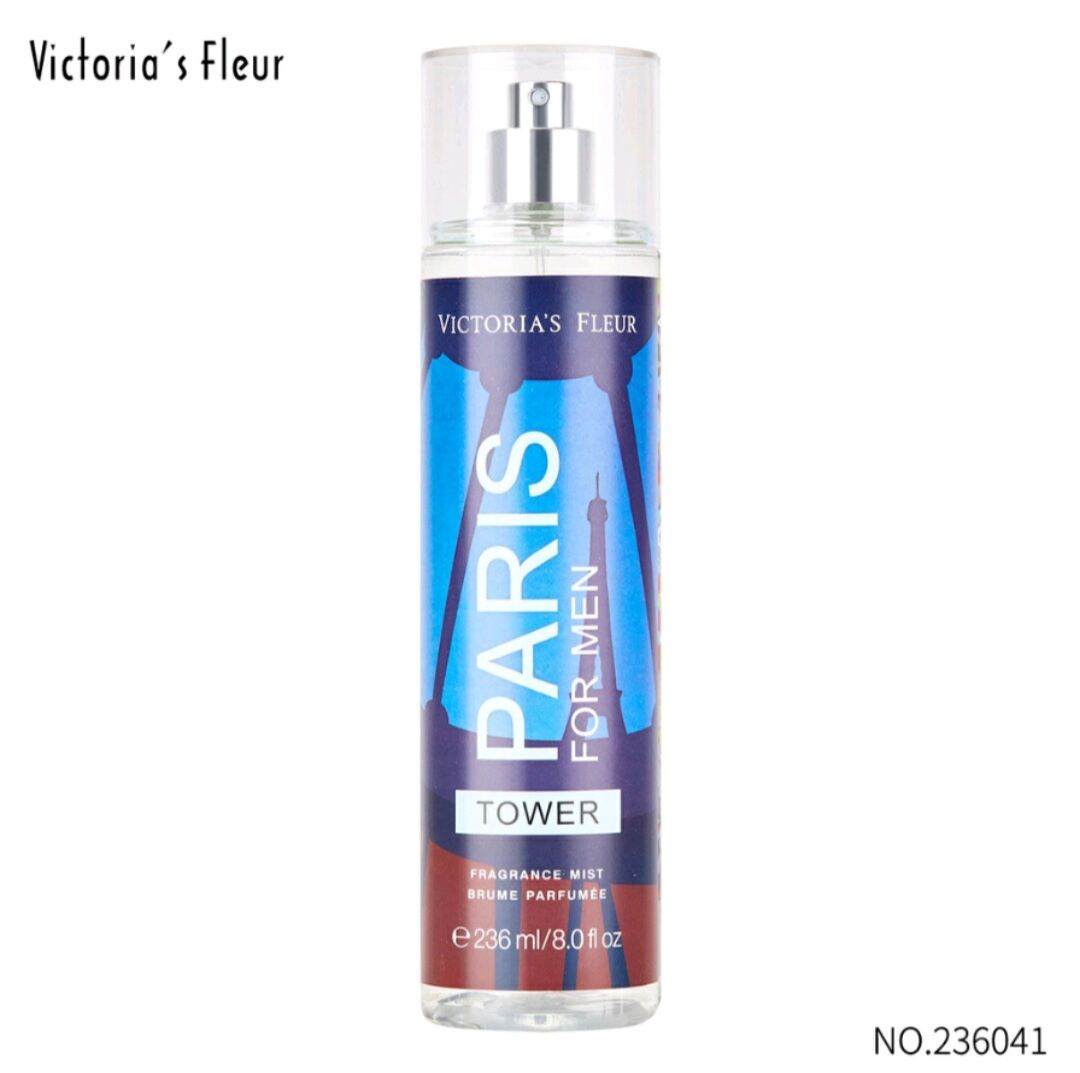 0Body Mist For Men VICTORIA'S FLEUR 236ML - Xịt Thơm Toàn Thân Nam