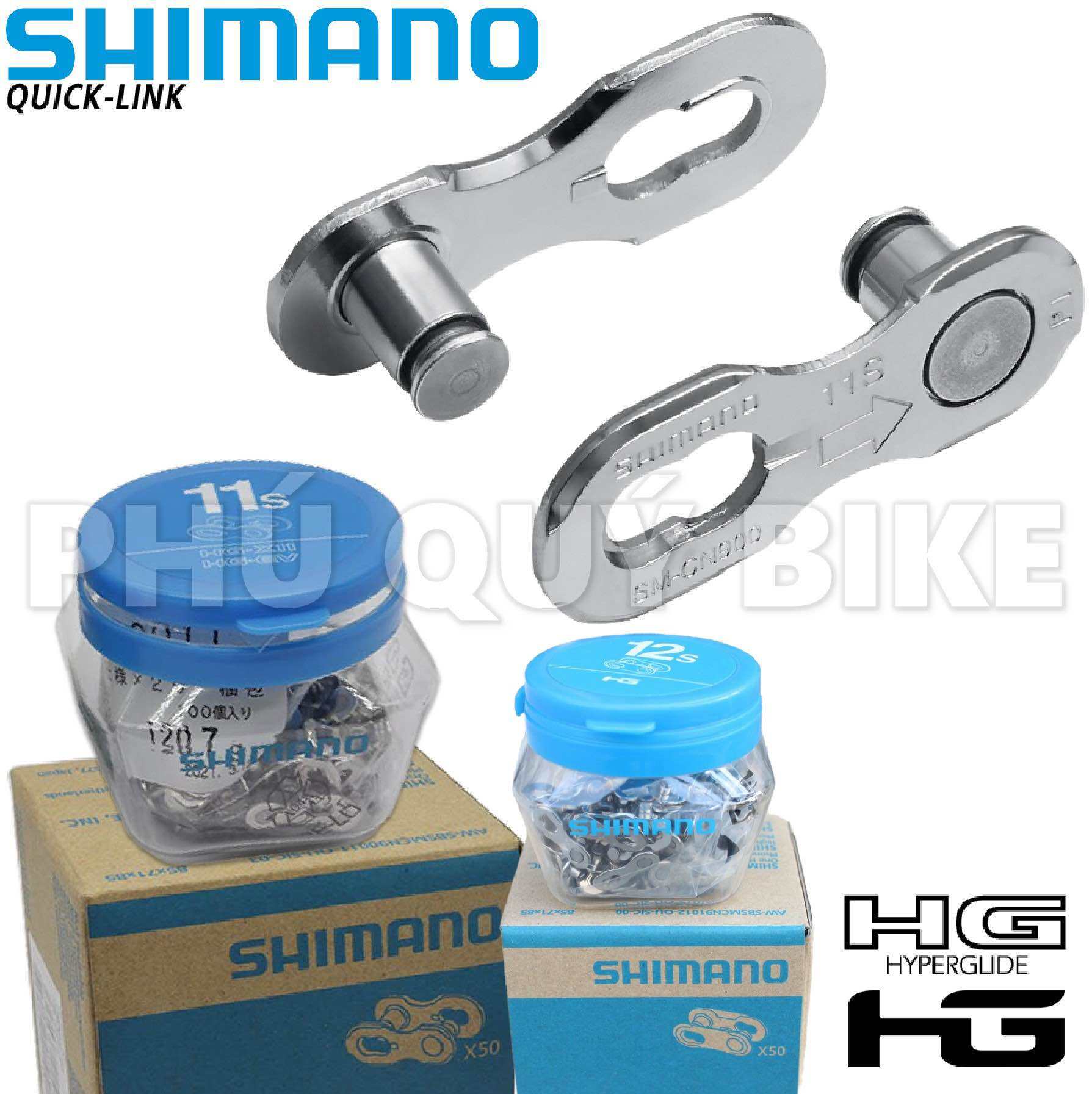 KHOÁ SÊN SHIMANO QUICK-LINK CHÍNH HÃNG