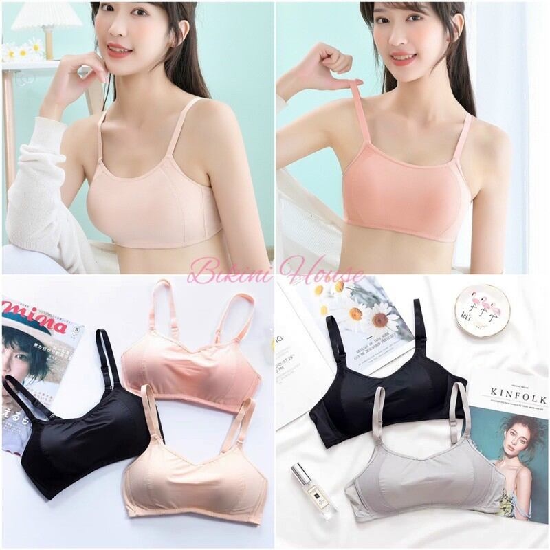 Áo lót mút mỏng - áo su mịn không gọng thông hơi