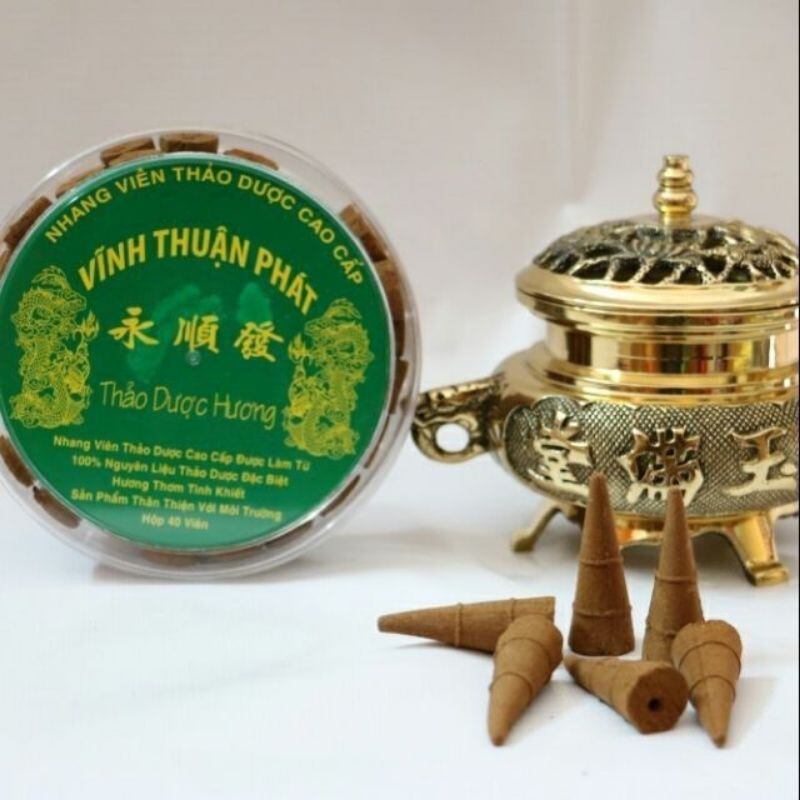 Trầm nụ huế cao cấp vĩnh thuận phát 42 viên