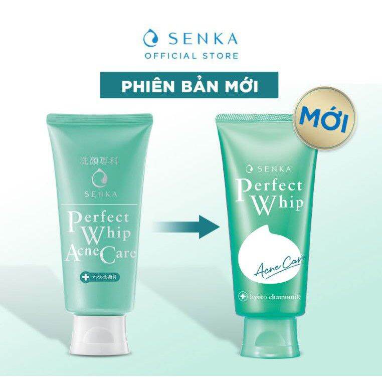 Sữa rửa mặt senka mụn 100g mẫu mới