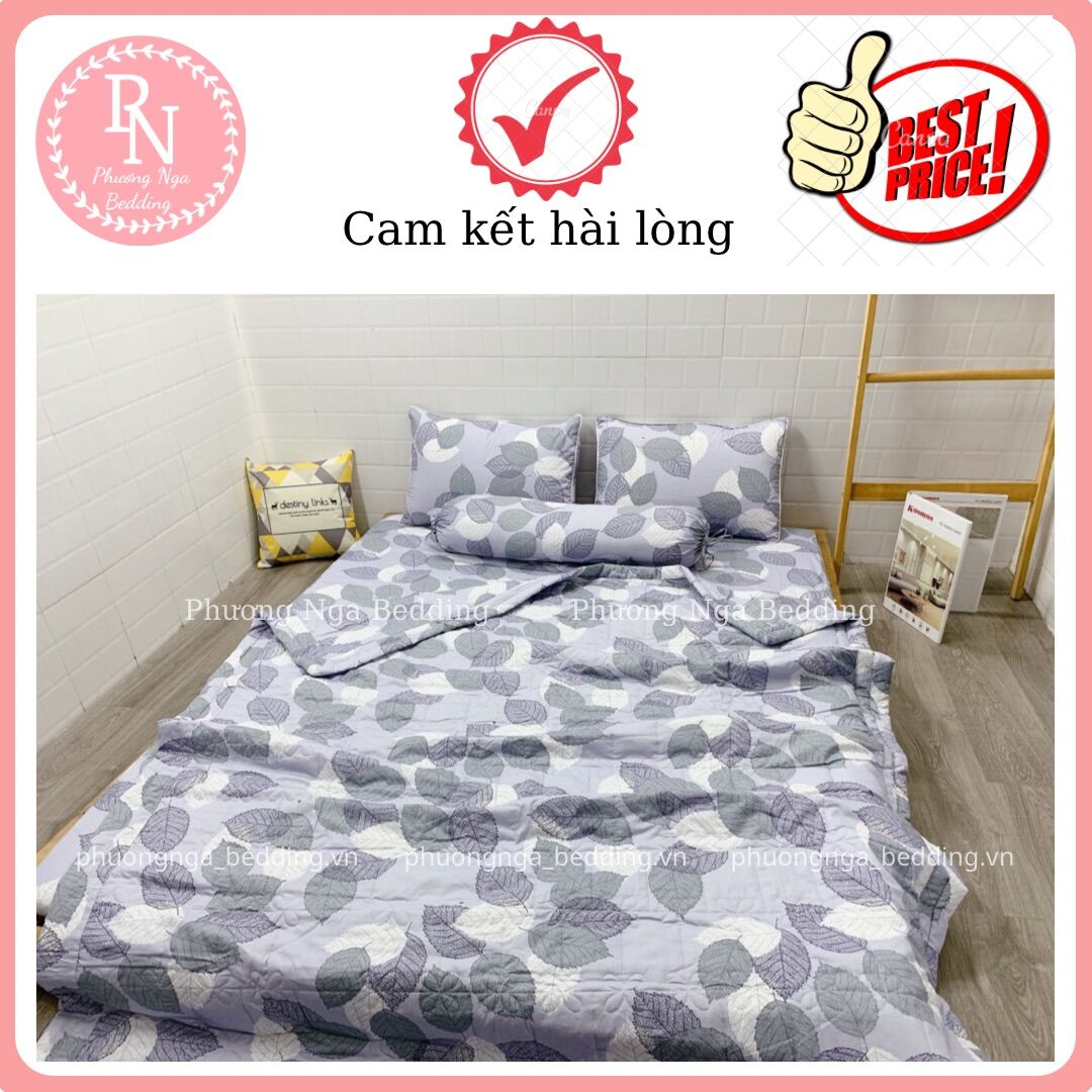 [HCM][Nệm cao]Ga lẻ 1m8 x 2m Cotton Thắng Lợi chuẩn logo (Không áo gối dùng cho nệm cao từ 16-25cm)