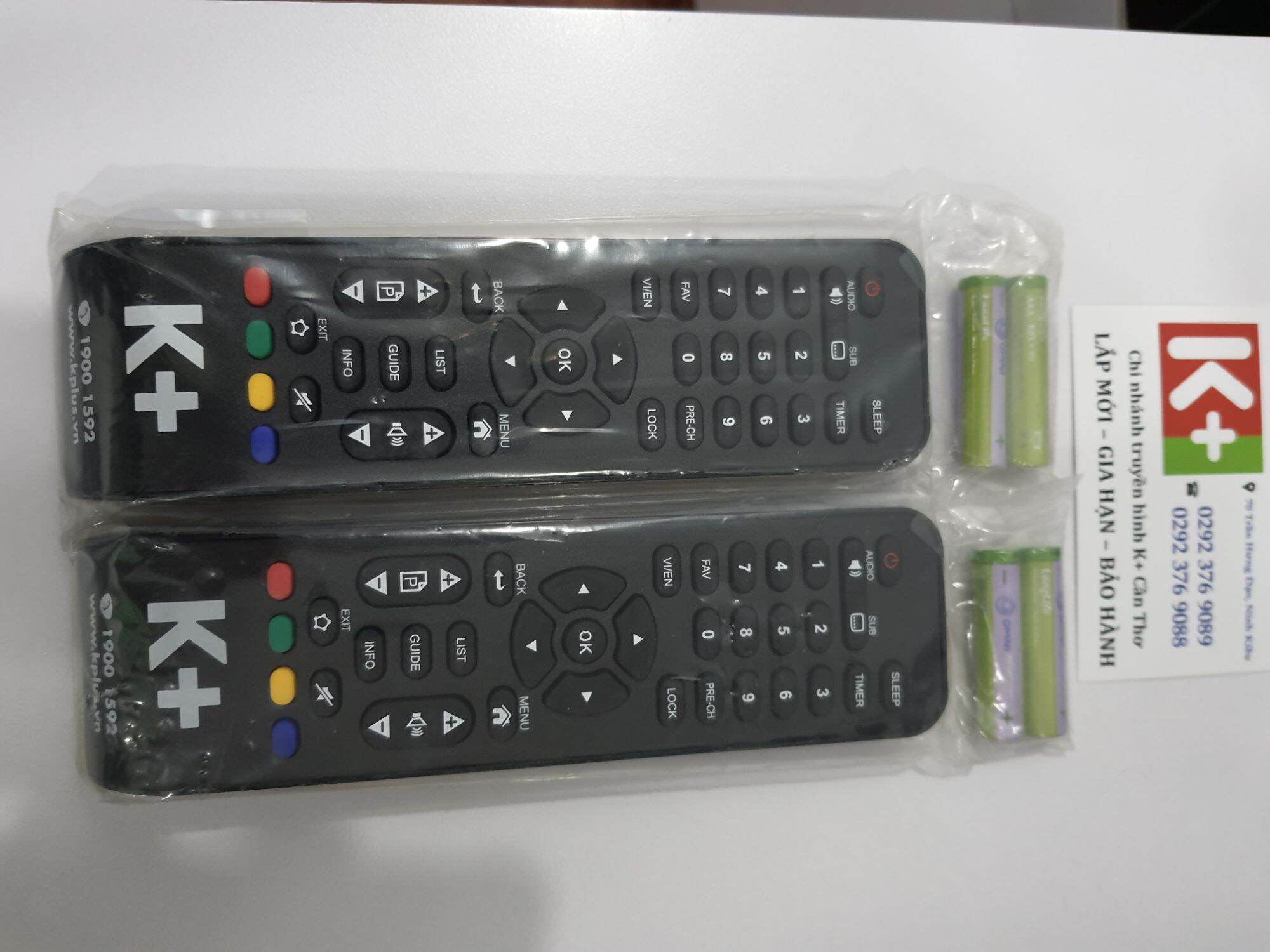 Điều khiển - remote đầu thu k+ hd
