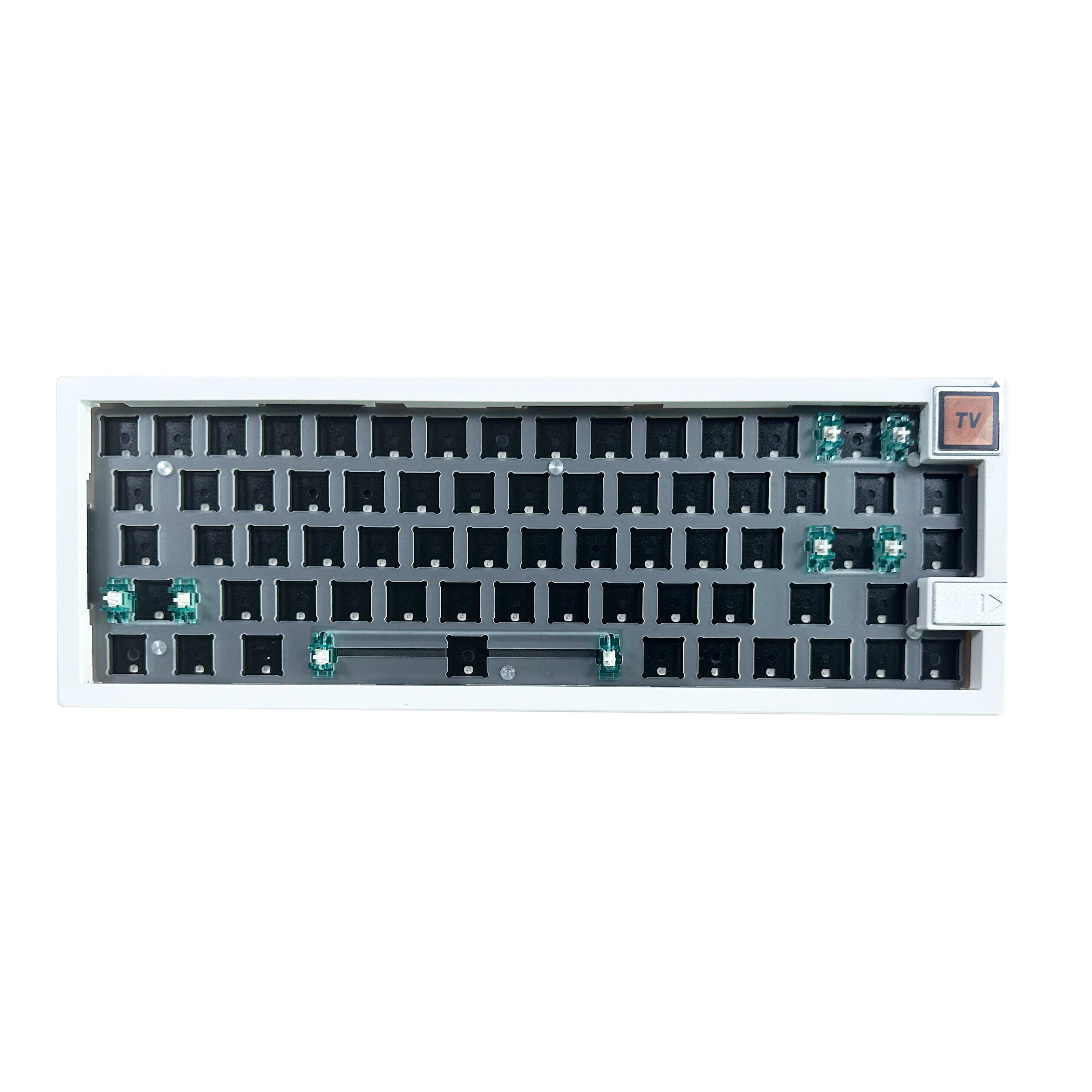 Zuoya GMK67-S Chơi Game Bàn Phím Cơ Khí Kit Không Dây Bluetooth Màn Hình Hiển Thị Gasket Hotswap RGB