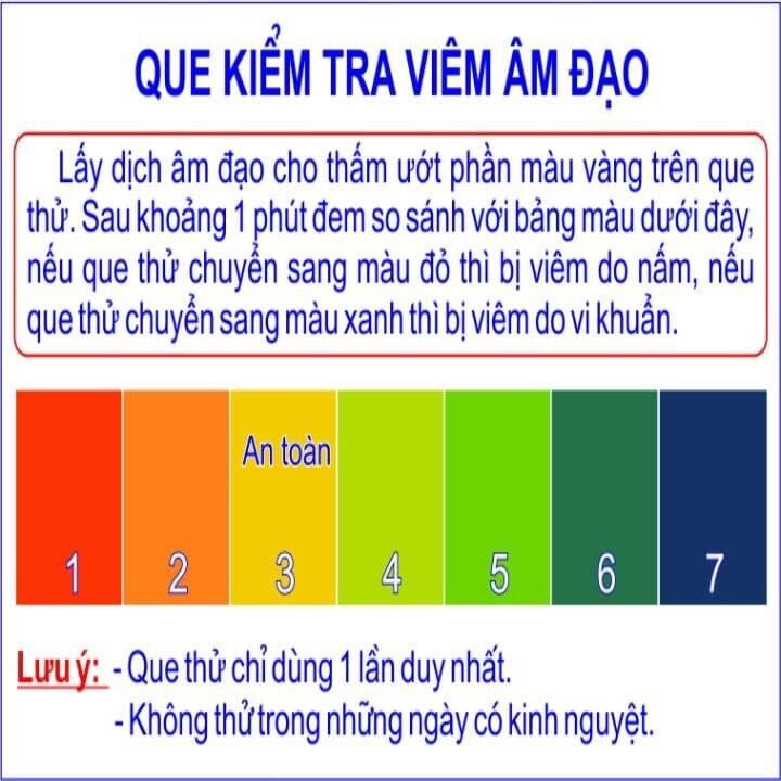 Que kiểm tra viêm âm đạo tại nhà