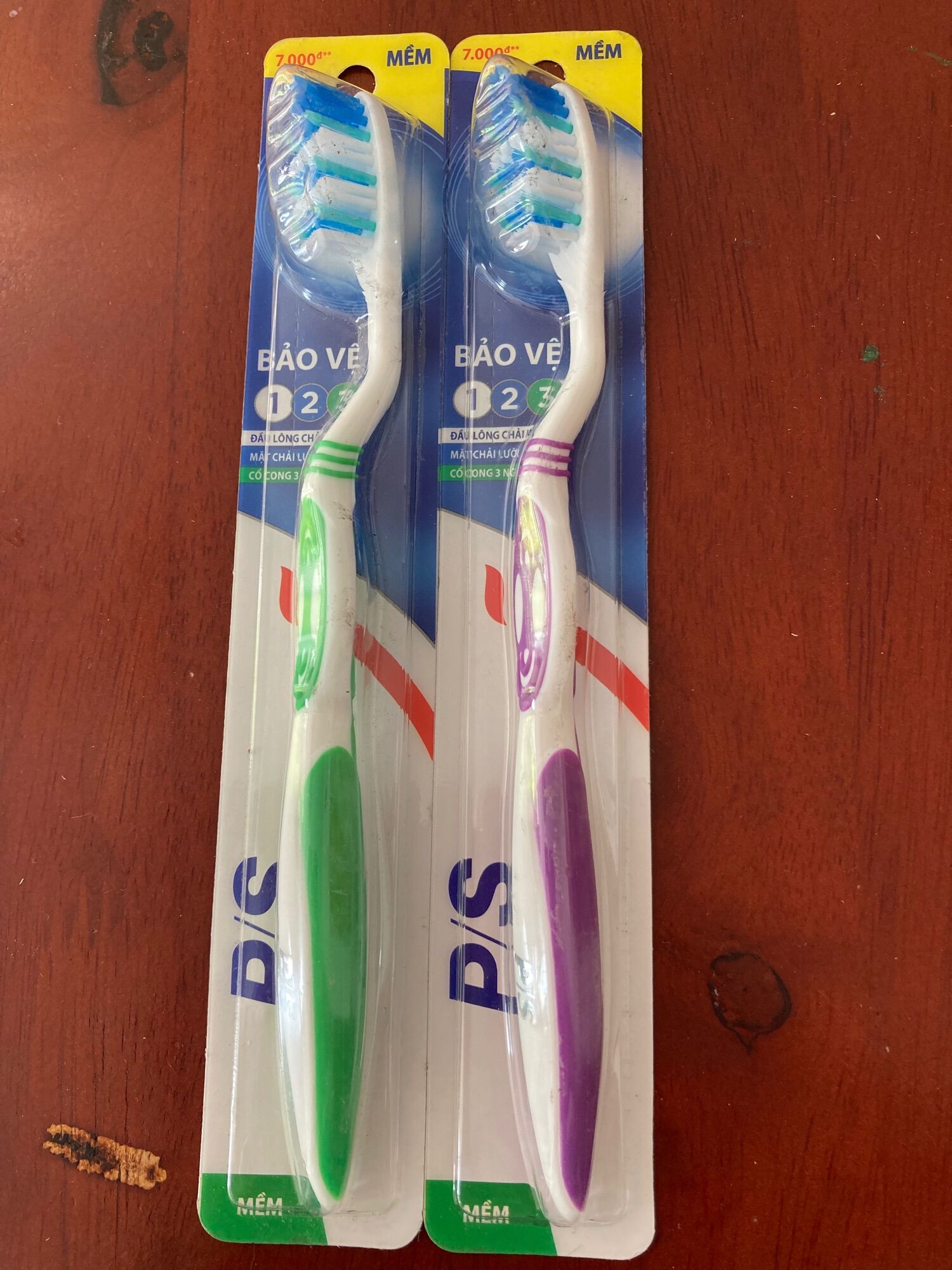 [HCM] Vĩ 12 bàn chải P/S bảo vệ 123
