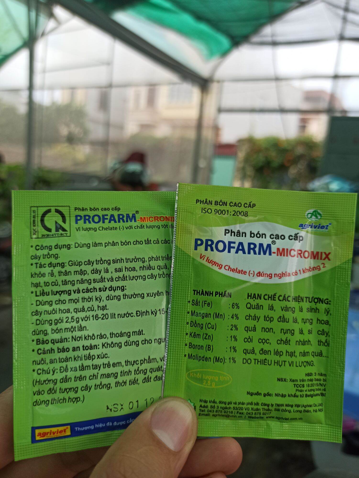 Phân bón vi lượng