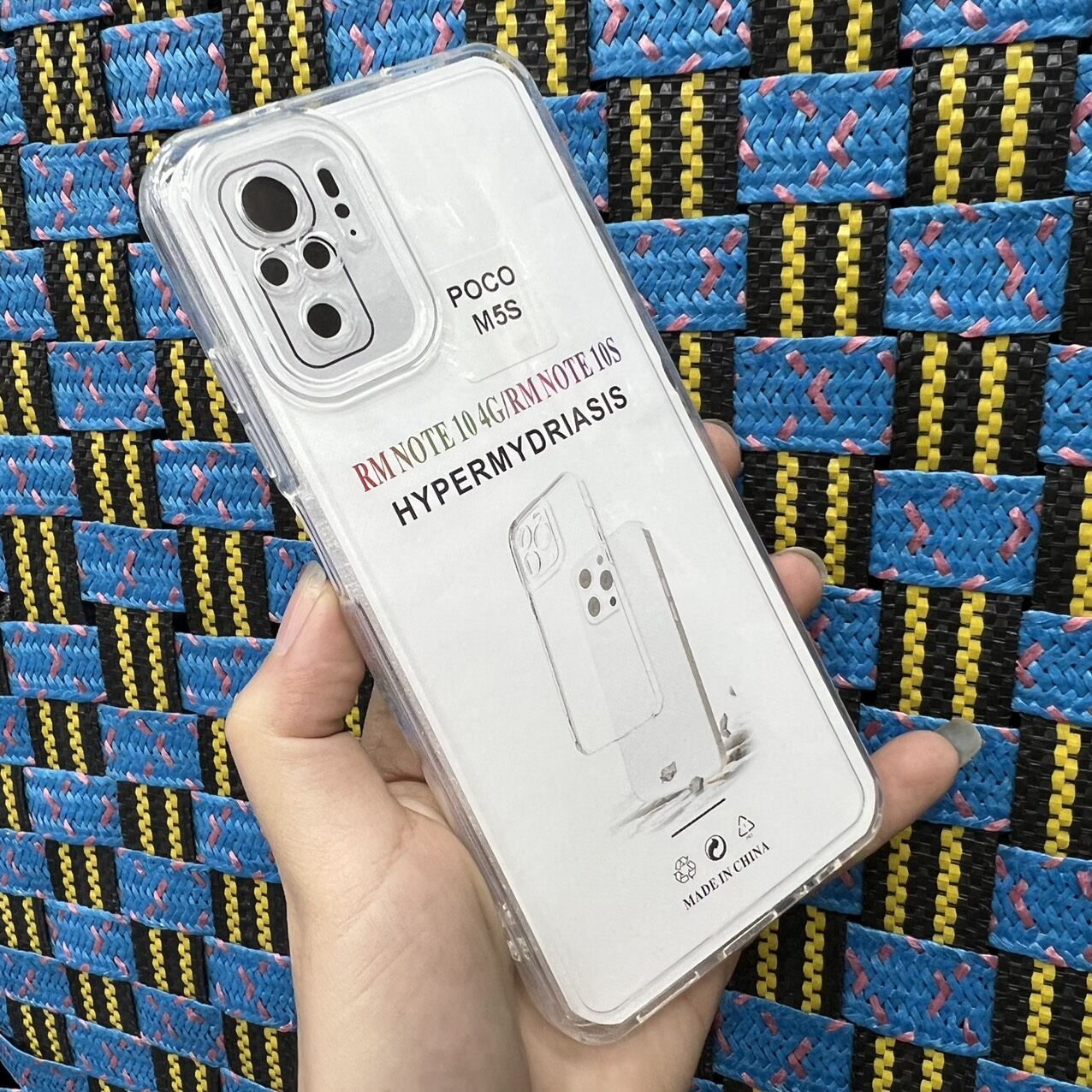 Case Ốp lưng Xiaomi redmi Note 10 4G / Note 10S / Poco M5S dẻo siêu trong suốt cạnh vuông ôm máy bảo vệ camera