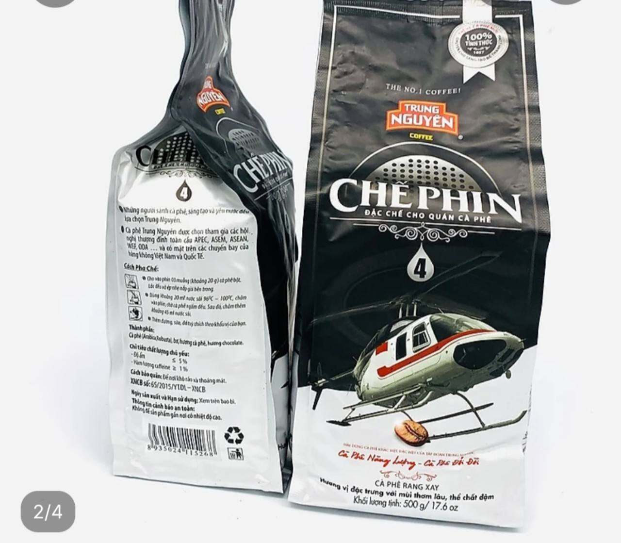 Cà phê Chế phin 4 Trung Nguyên