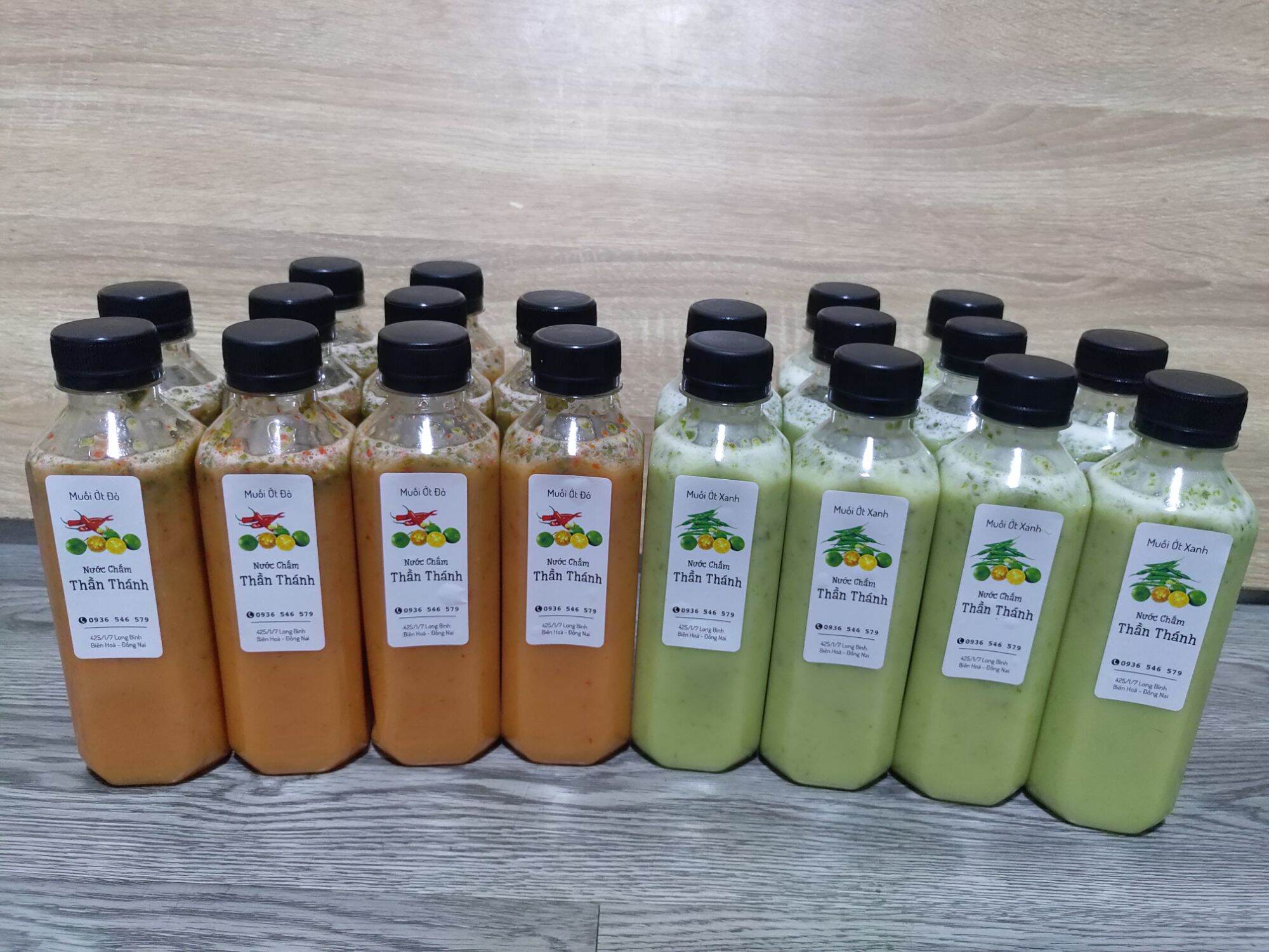 muối chấm ớt xanh 330ml