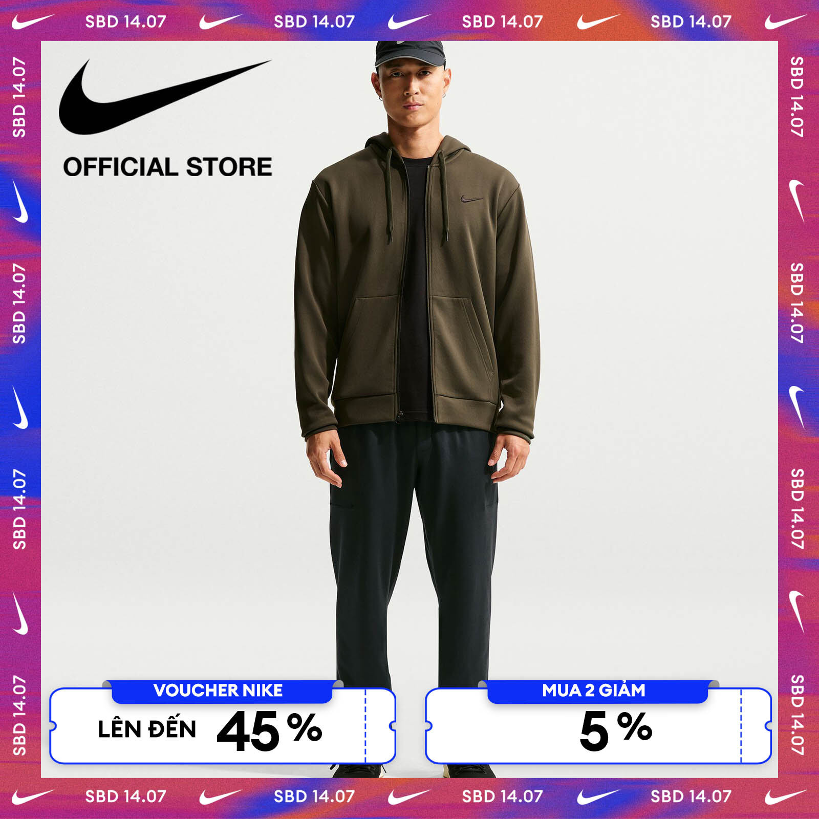 [VOUCHER ĐẾN 45% + MUA 2 GIẢM 5%] Quần dài Nam Nike Primary NanoKnit Men's Dri-FIT UV Protection Performance Pants - BLACK