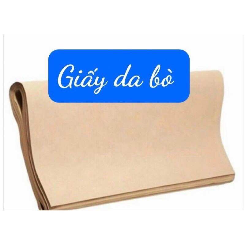 Combo 10 tờ giấy da bò cắt rập