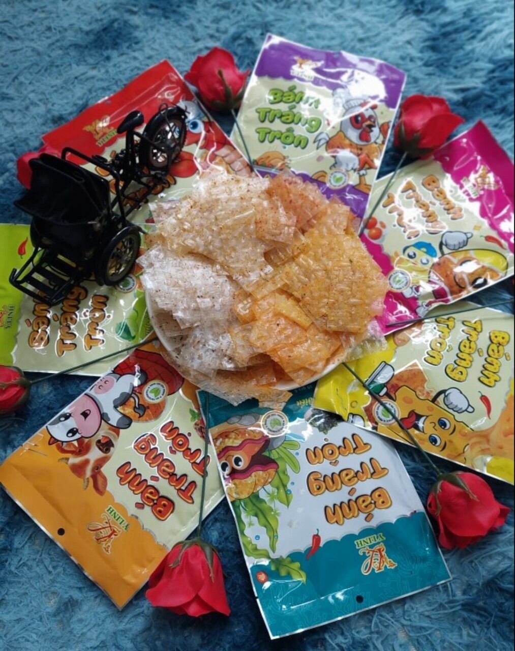 10 bịt bánh tráng- Thơm ngon đủ vị