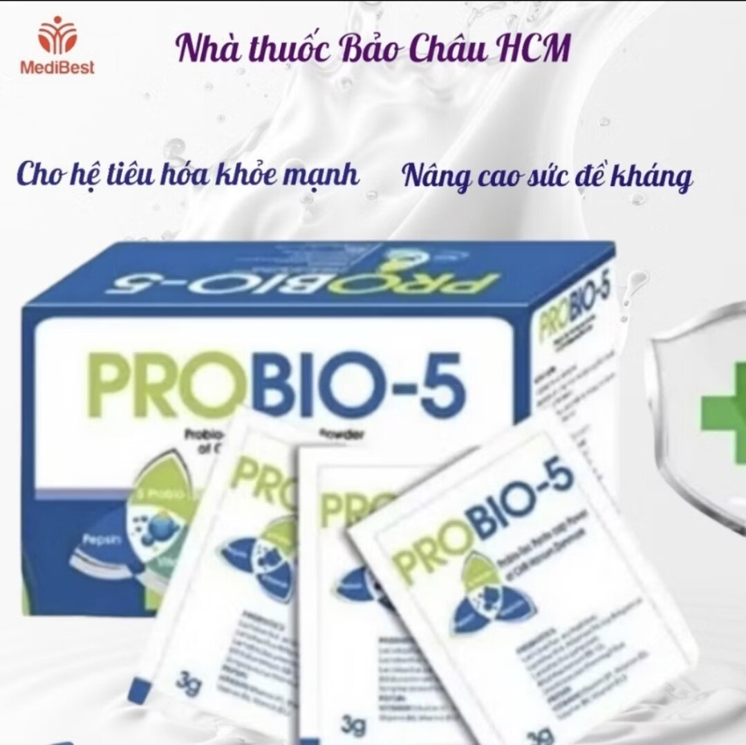 PROBIO 5 (HSD: 2027) hỗ trợ tiêu hóa