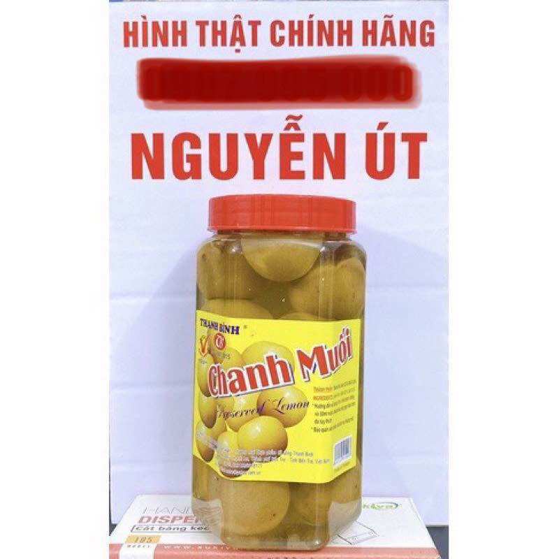 Chanh muối thanh bình hủ 850g