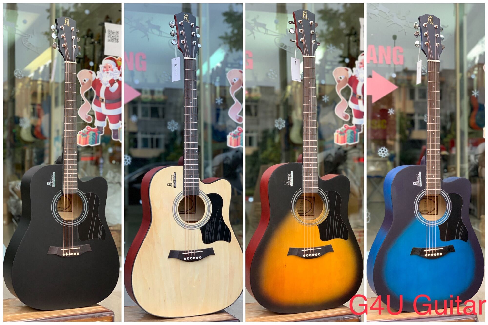 Đàn guitar Acoustic HT cao cấp phân phối bởi G4U guitar