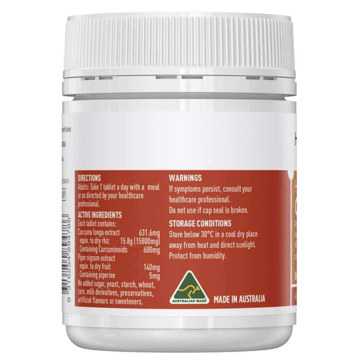 Healthy Care High Strength Curcumin 600mg