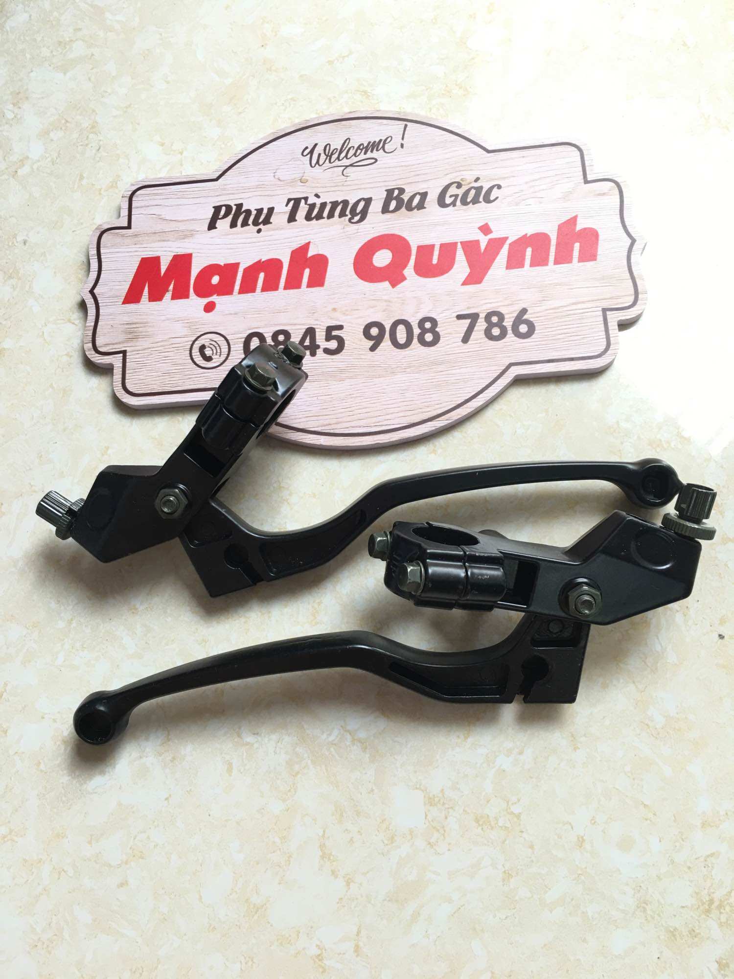 Tay phanh , tay côn cho xe ba gác