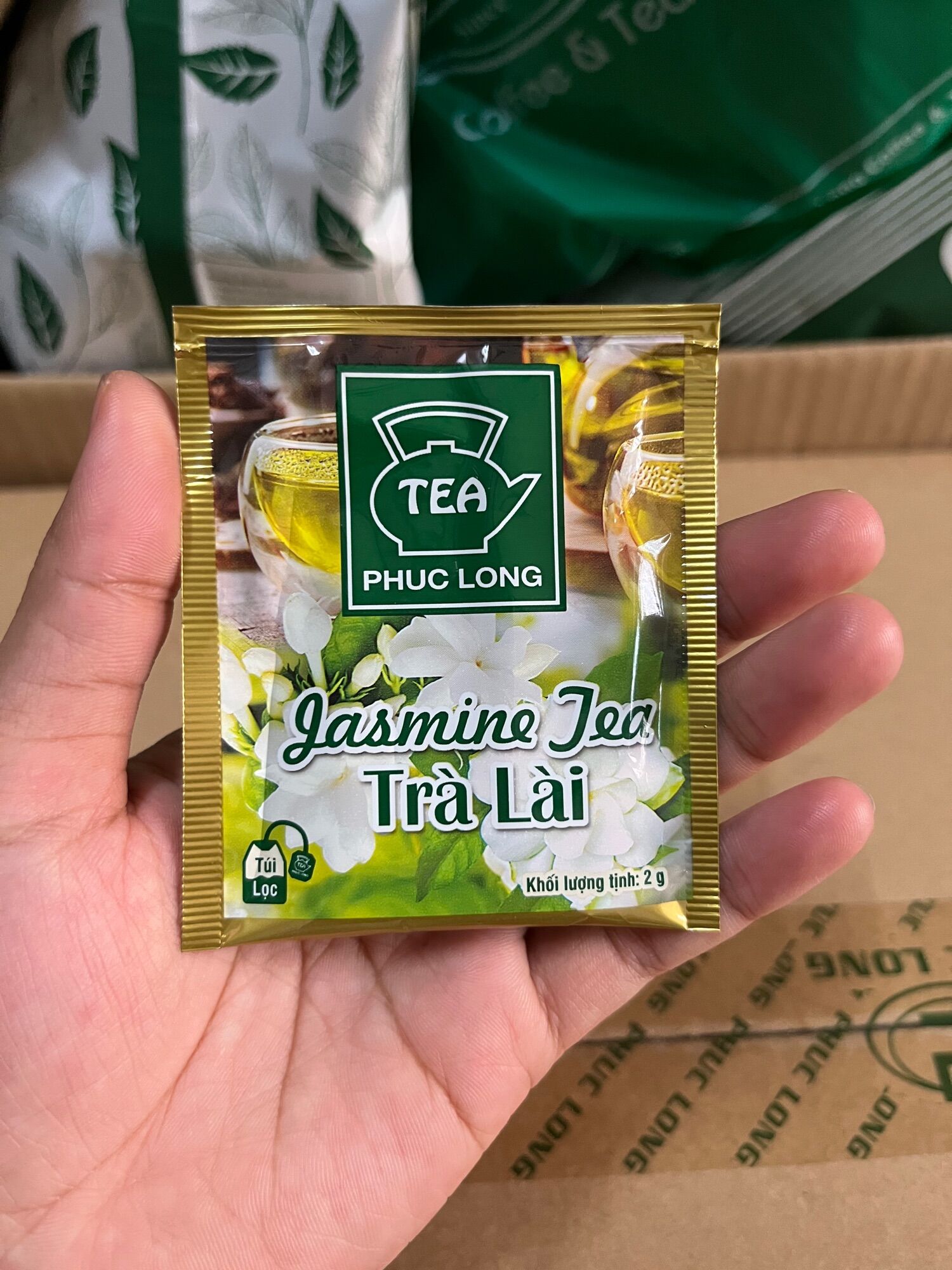 Trà Lài Túi Lọc Phúc Long 25 tép 2g