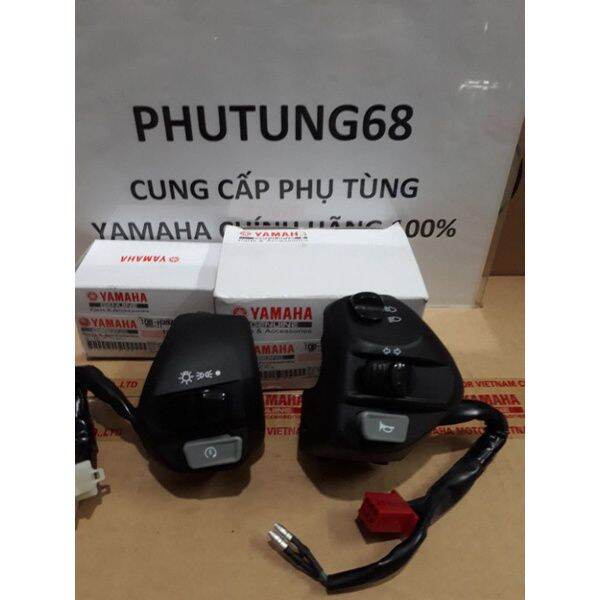 Cùm công tắc trái phải Nouvo 5 hàng chính hẵng Yamaha
