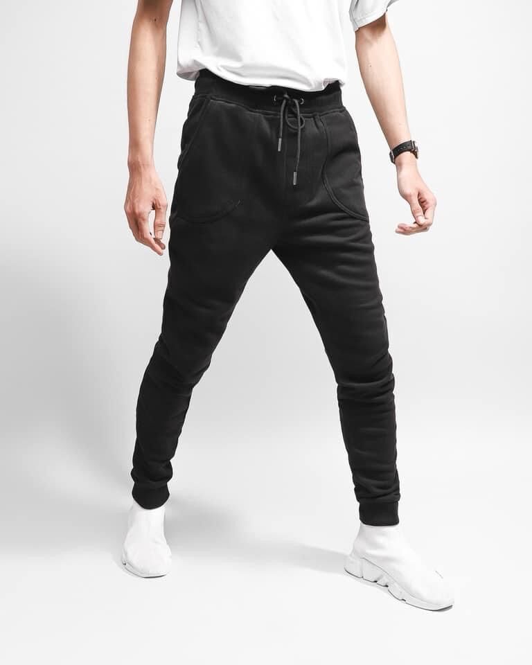 Quần jogger nam thun nỉ zara